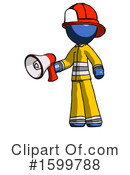 Blue Design Mascot Clipart #1599788 by Leo Blanchette