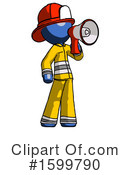Blue Design Mascot Clipart #1599790 by Leo Blanchette