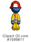 Blue Design Mascot Clipart #1599811 by Leo Blanchette