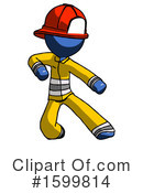 Blue Design Mascot Clipart #1599814 by Leo Blanchette