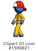 Blue Design Mascot Clipart #1599821 by Leo Blanchette