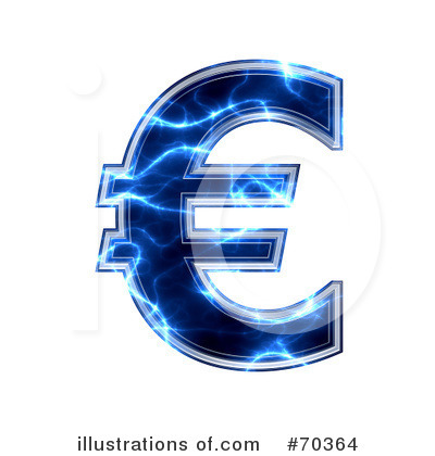 Royalty-Free (RF) Blue Electric Symbol Clipart Illustration by chrisroll - Stock Sample #70364