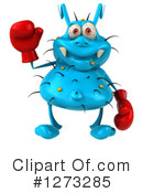 Blue Germ Clipart #1273285 by Julos