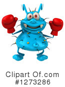 Blue Germ Clipart #1273286 by Julos