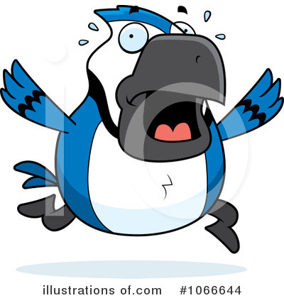 Royalty-Free (RF) Blue Jay Clipart Illustration by Cory Thoman - Stock Sample #1066644