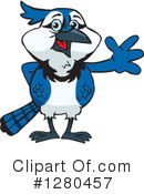 Blue Jay Clipart #1280457 by Dennis Holmes Designs