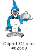Blue Jay Mascot Clipart #62669 by Mascot Junction