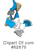 Blue Jay Mascot Clipart #62670 by Mascot Junction