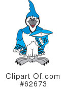 Blue Jay Mascot Clipart #62673 by Mascot Junction