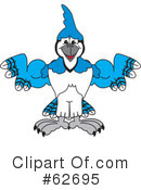 Blue Jay Mascot Clipart #62695 by Mascot Junction