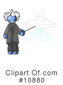 Blue Man Clipart #10880 by Leo Blanchette