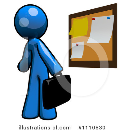 Job Hunting Clipart #1110830 by Leo Blanchette