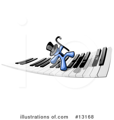 Piano Clipart #13168 by Leo Blanchette