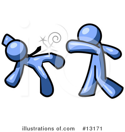 Boxing Clipart #13171 by Leo Blanchette