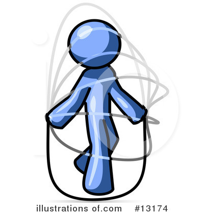 Jumprope Clipart #13174 by Leo Blanchette