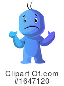 Blue Man Clipart #1647120 by Morphart Creations
