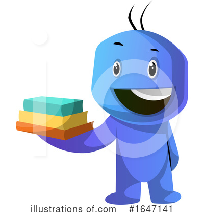 Royalty-Free (RF) Blue Man Clipart Illustration by Morphart Creations - Stock Sample #1647141
