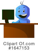 Blue Man Clipart #1647153 by Morphart Creations