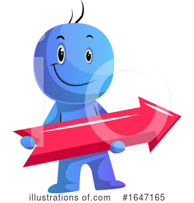 Royalty-Free (RF) Blue Man Clipart Illustration by Morphart Creations - Stock Sample #1647165