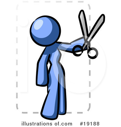 Blue Collection Clipart #19188 by Leo Blanchette