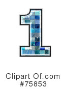 Blue Tile Symbol Clipart #75853 by chrisroll