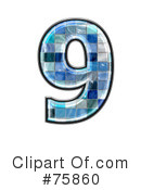 Blue Tile Symbol Clipart #75860 by chrisroll