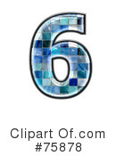 Blue Tile Symbol Clipart #75878 by chrisroll