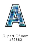 Blue Tile Symbol Clipart #75882 by chrisroll