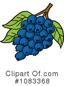 Blueberries Clipart #1083368 by LaffToon