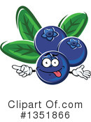 Blueberry Clipart #1351866 by Vector Tradition SM