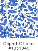 Blueberry Clipart #1351949 by Vector Tradition SM