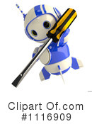 Blueberry Robot Clipart #1116909 by Leo Blanchette