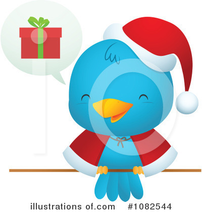 Royalty-Free (RF) Bluebird Clipart Illustration by Qiun - Stock Sample #1082544