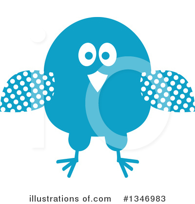 Bluebird Clipart #1346983 by Vector Tradition SM