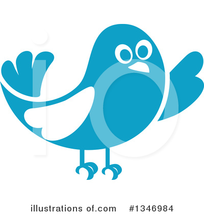 Bluebird Clipart #1346984 by Vector Tradition SM