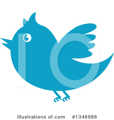 Bluebird Clipart #1346986 by Vector Tradition SM