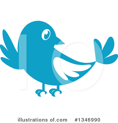 Bluebird Clipart #1346990 by Vector Tradition SM