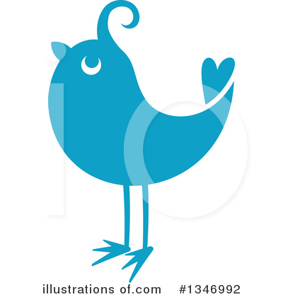 Royalty-Free (RF) Bluebird Clipart Illustration by Vector Tradition SM - Stock Sample #1346992