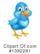Bluebird Clipart #1382281 by AtStockIllustration