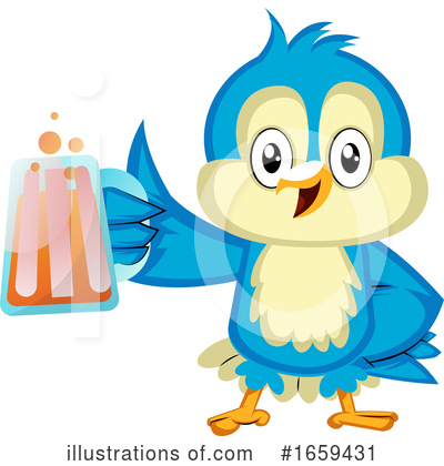 Bluebird Clipart #1659431 by Morphart Creations