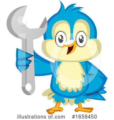 Bluebird Clipart #1659450 by Morphart Creations