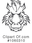 Boar Clipart #1060310 by Vector Tradition SM