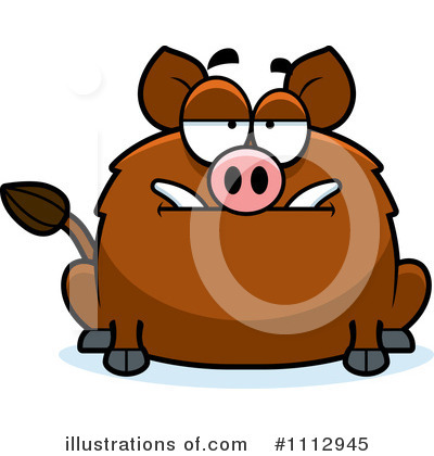 Royalty-Free (RF) Boar Clipart Illustration by Cory Thoman - Stock Sample #1112945