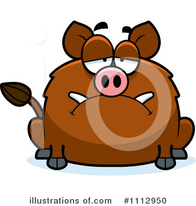 Royalty-Free (RF) Boar Clipart Illustration by Cory Thoman - Stock Sample #1112950