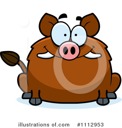 Boars Clipart #1112953 by Cory Thoman