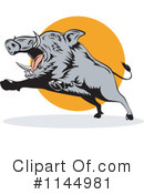 Boar Clipart #1144981 by patrimonio
