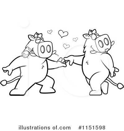 Royalty-Free (RF) Boar Clipart Illustration by Cory Thoman - Stock Sample #1151598