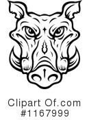 Boar Clipart #1167999 by Vector Tradition SM