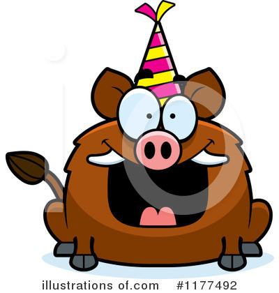 Royalty-Free (RF) Boar Clipart Illustration by Cory Thoman - Stock Sample #1177492
