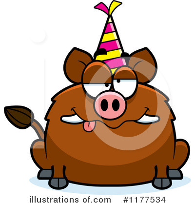 Royalty-Free (RF) Boar Clipart Illustration by Cory Thoman - Stock Sample #1177534